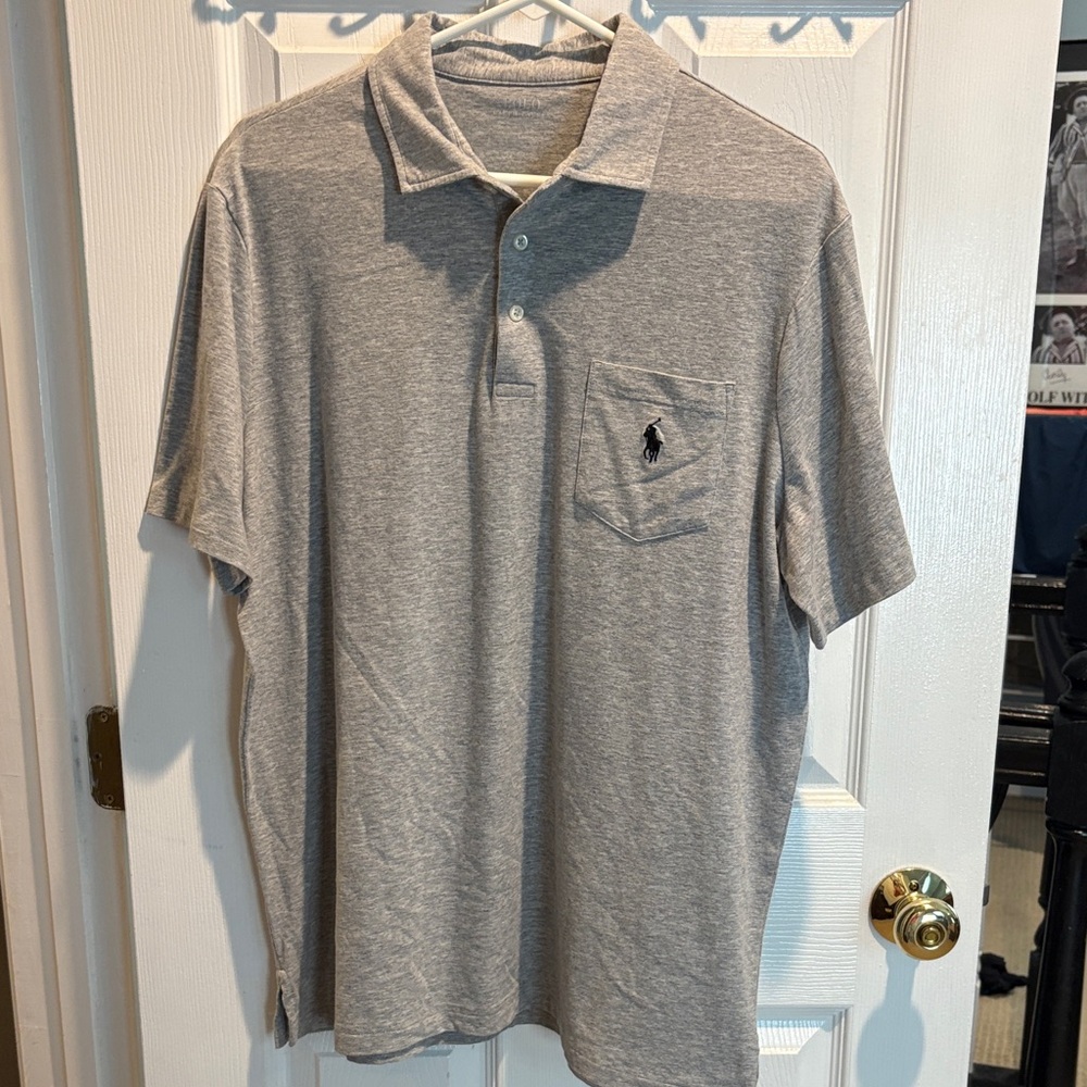 Polo by Ralph Lauren Light Gray Polo Shirt